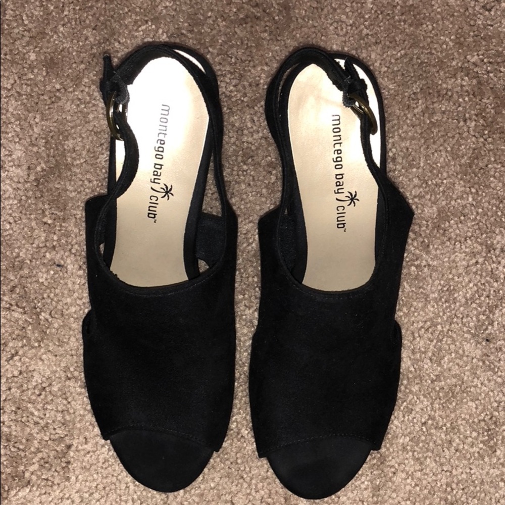 Montage Bay club wedge sandals